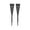 01_Black【Ground Insert Vase x2】, variant on Ground Insert Cemetery Flower Vases, Hollow-Carved Grave Vase with Spikes, Outdoor Gravesite Decor for Yard, Garden Planter for Dried Flowers, 2pcs, by IHXORA
