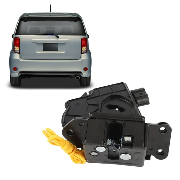 Actuador de Bloqueo de Tapa de la Tapa Trasera Trasera, Conjunto de Bloqueo de Bloqueo del Tronco Trasero Conjunto de Desgaste Compacto Mejora la Seguridad Fácil de Instalar para