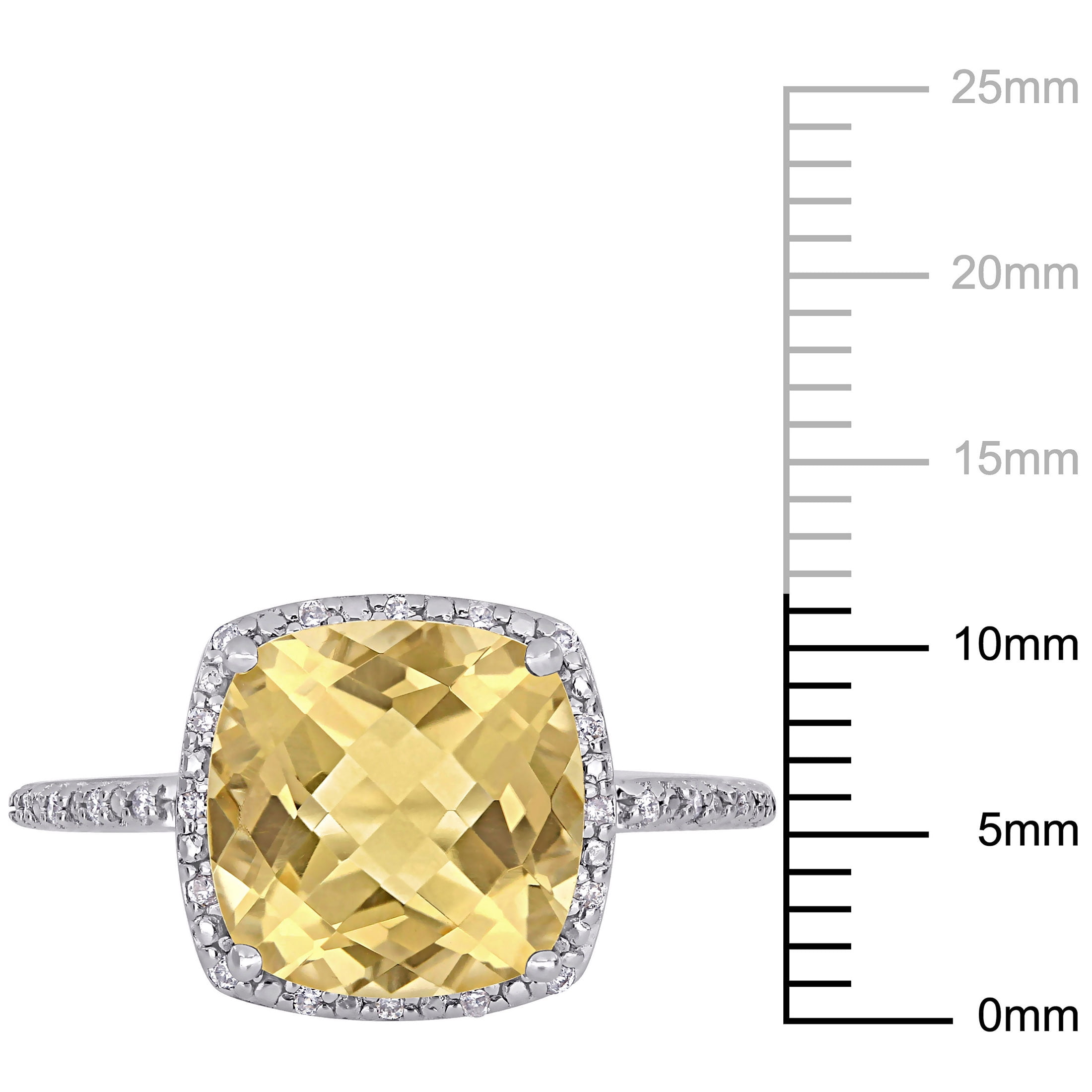 Everly Women's Citrine Sterling Silver Ring