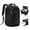 Black, variant on SYCNB Travel Backpack for Women & Men with Large Capacity, Airline Approved Carry On Personal Item Bag for Travel Business Trips, 3-Way Carry Weekender Overnight Laptop Bag Fit for 15.6", Black Brown