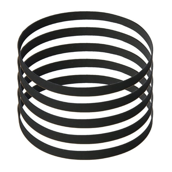 WINDLAND 5mm Wide Replacement Belt Set Turntable Belts Durable Rubber for CDROM Drives