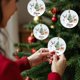 thumbnail image 5 of Adornos de cerámica Adornos navideños Lindo muñeco de nieve Adorno de cerámica Regalo navideño personalizado Decoración para árbol de Navidad Decoraciones de Halloween Decoración de otoño Decoración d, 5 of 6