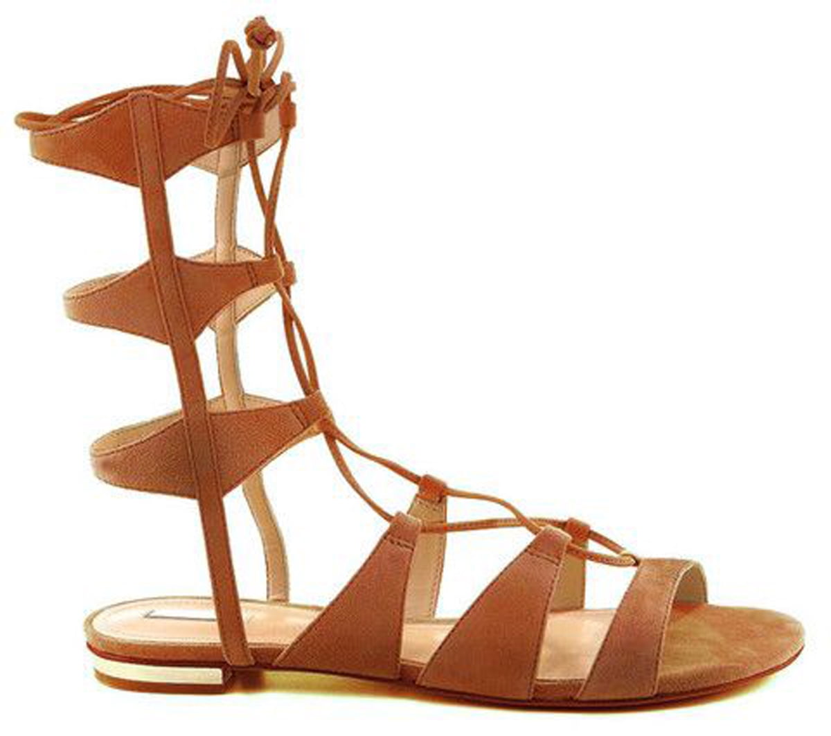 tan leather gladiator sandals
