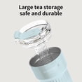 thumbnail image 2 of HOLOHOLO Insulated Tumbler with Straw Leak-Proof Stainless Steel Coffee Cup 24 oz Blue Reusable Travel Cup for Hot & Cold Drinks, 2 of 7