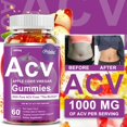 thumbnail image 3 of ACV Gummies 1000mg - Apple Cider Vinegar - Weight Loss, Fat Burner, Body Detox, Appetite Suppressant - 60 Gummies, 3 of 9