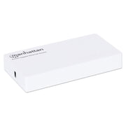 Manhattan 8-Port Gigabit Ethernet Switch with Power-Saving Energy Efficient Ethernet Technology - White