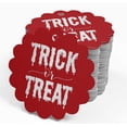 thumbnail image 4 of Inkdotpot Pack Of 100 Trick Or Treat Halloween Favor Paper Tags Craft Real Silver Foil Hang Tags, 4 of 6