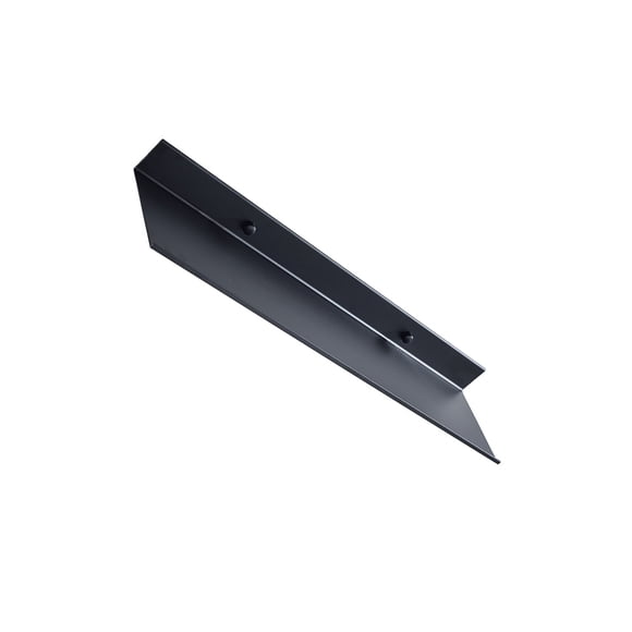 Bewildely Estante de pared de Metal repisa negro cocina baño estante de ahorro de espacio espejo fuerte rodamiento organizador gabinete Juegos de accesorios de baño 50cm