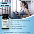 thumbnail image 3 of Magnesium Glycinate – High Bioavailability, Gentle on the Stomach, Multi-Action Support for Nerve, Sleep, Muscle, Bone, and Cellular Health – Vegan, Non-GMO, Allergen-Free – 90 Capsules., 3 of 9