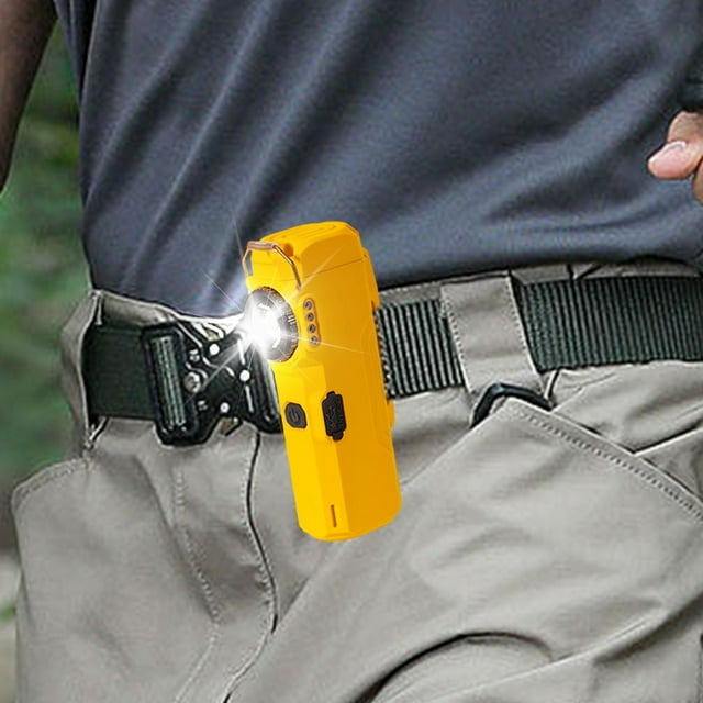 Boovnll Rechargeable Flashlights, Usb Lighter Outdoor Lighter with Flashlight Windproof Lighter Recharge Gadgets, Flashlights High Lumens, Flashlights, Flashlight