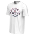 thumbnail image 3 of United States Men's National Team USMNT USA Men's White Soccer Ball Graphic Tee, 3 of 3