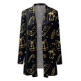 thumbnail image 4 of Long Sleeve Cardigan For Women Fall Open Front Cardigan With Pockets Casual Duster Lightweight Cardigan Sweater, 4 of 4