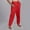 Red, variant on JJHGVB Joggers for Women Petite Pants Sweatpants Women Straight Leg Sweatpants Bottom Joggers Drawstring High Waited Tapered Yoga Pants With Pockets Slacks for Women Womens Pants Beige L