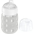 thumbnail image 3 of Lifefactory 8-Ounce Stainless-Steel Vacuum-Insulated Wide-Neck Baby Bottle with Sippy Nipple, Stone Gray, LS2251WCG4, 3 of 7