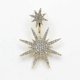 thumbnail image 2 of Women Elegant Crystal Rhinestone Ear Stud Star Diamond Earring Fashion Jewelry,1pc, 2 of 4