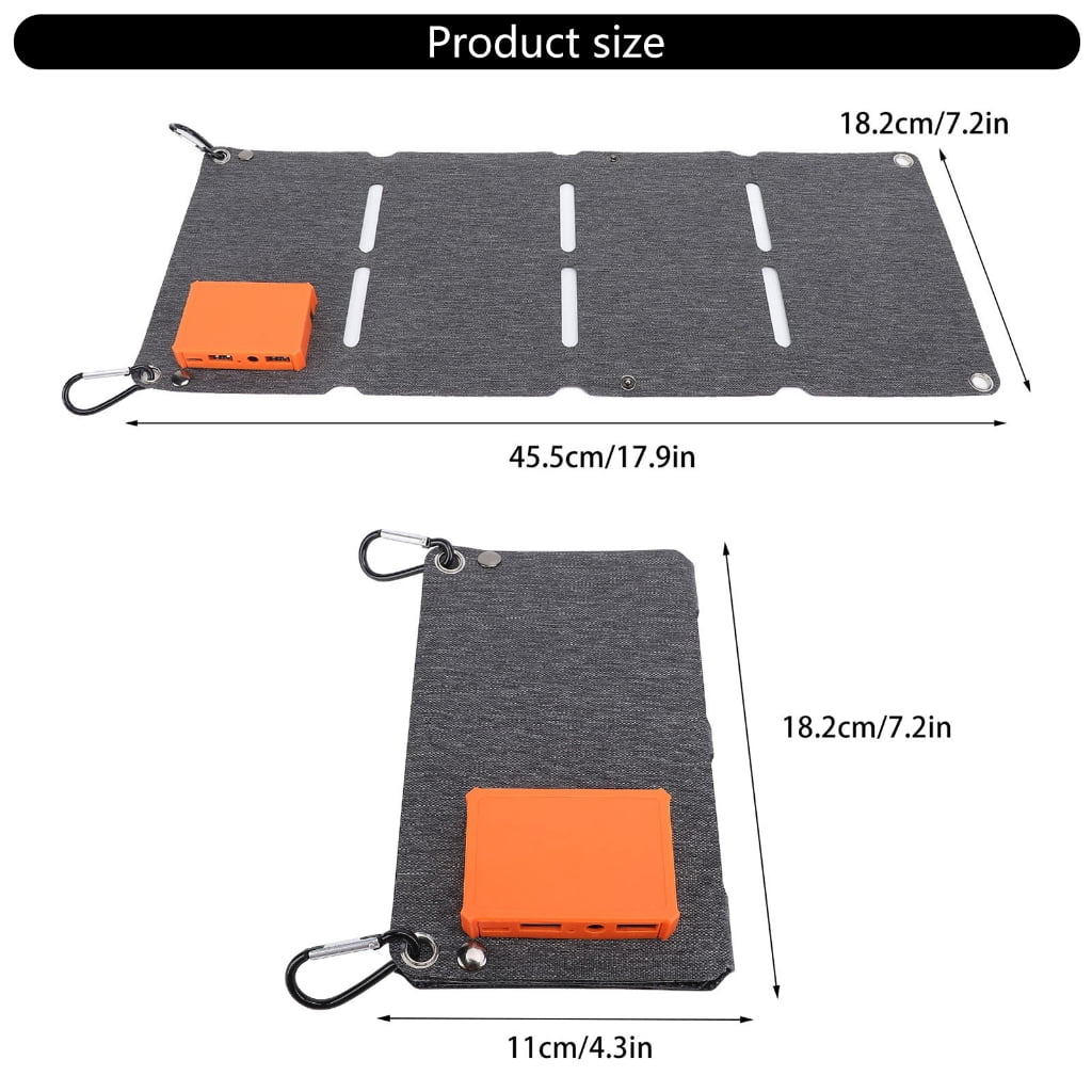 Sturdy 40W Foldable Solars Panel ETFE Materials for Outdoor Casual Use