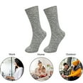 thumbnail image 5 of Whataatahia Calcetines de invierno cálidos de lana de punto grueso, suaves, vintage, informales, calcetines, 5 of 5