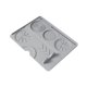 thumbnail image 4 of Mat de manipulación de café Mat de tampa de silicona sin deslizamiento, premium, almohadilla de manipulación, accesorio de café para la cafetería de Gris, 4 of 8