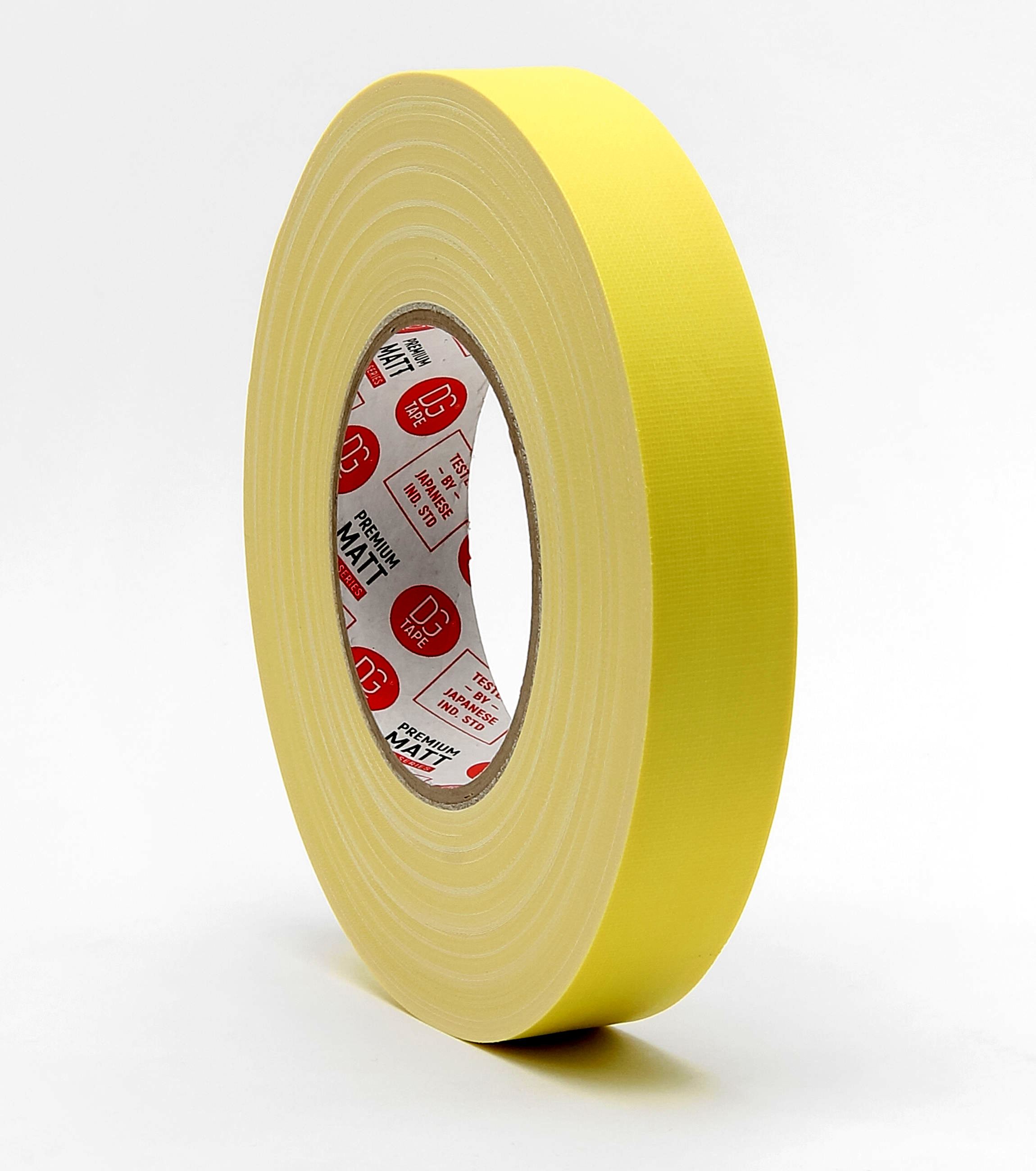 1 in X 60 ya Yellow Gaffer tape MATTE FINISH UV STABLE PREMIUM
