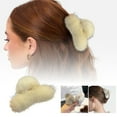 thumbnail image 1 of Stylish Barrettes for Hair Styling Elegant Hair Accessories for All Hair Types Practical Clips with Soft Velvet Material for Quick Fixes, 1 of 5