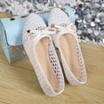 thumbnail image 6 of Miluxas Mesh Ballet Flats for Women – Comfortable Round Toe Ballerina Flat Shoes White 9(42), 6 of 9