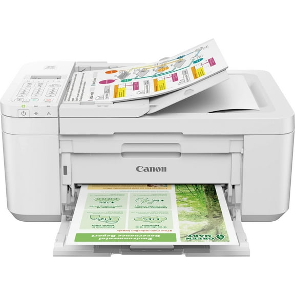 Canon PIXMA TR4720 All-in-One Wireless Color Inkjet Printer - Print Copy Scan Fax - 4800 x 1200 dpi, Auto 2-Side Printing, 20-Sheet ADF, DAODYANG