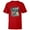 Red, variant on Disney Alice in Wonderland Modern Storybook - Short Sleeve T-Shirt for Kids - Customized-White