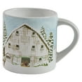 thumbnail image 2 of Park Designs Christmas Barn Mug Set of 4, 2 of 4