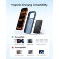 thumbnail image 6 of INIU Magnetic Wireless Portable Charger, 10000mAh 45W Power Bank with USB C Cable&Stand,  Qi2 Certified Battery Pack, Compatible with iPhone 17/16/15/14/13/12 Only, Black, 6 of 9