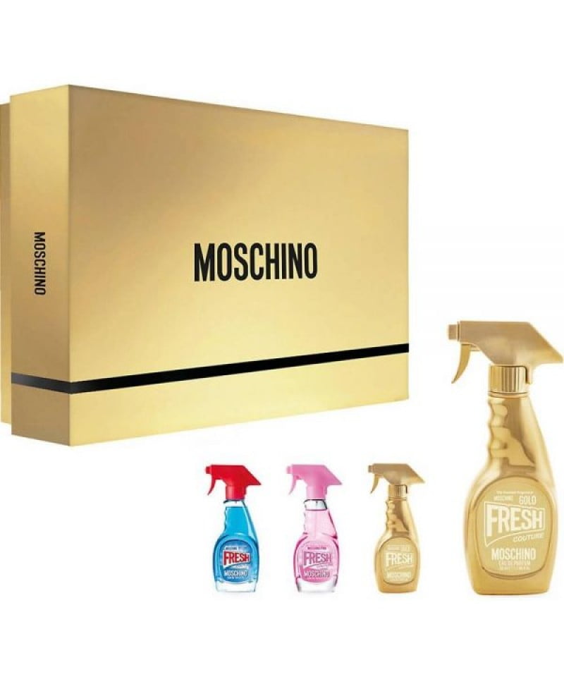 moschino gold gift set