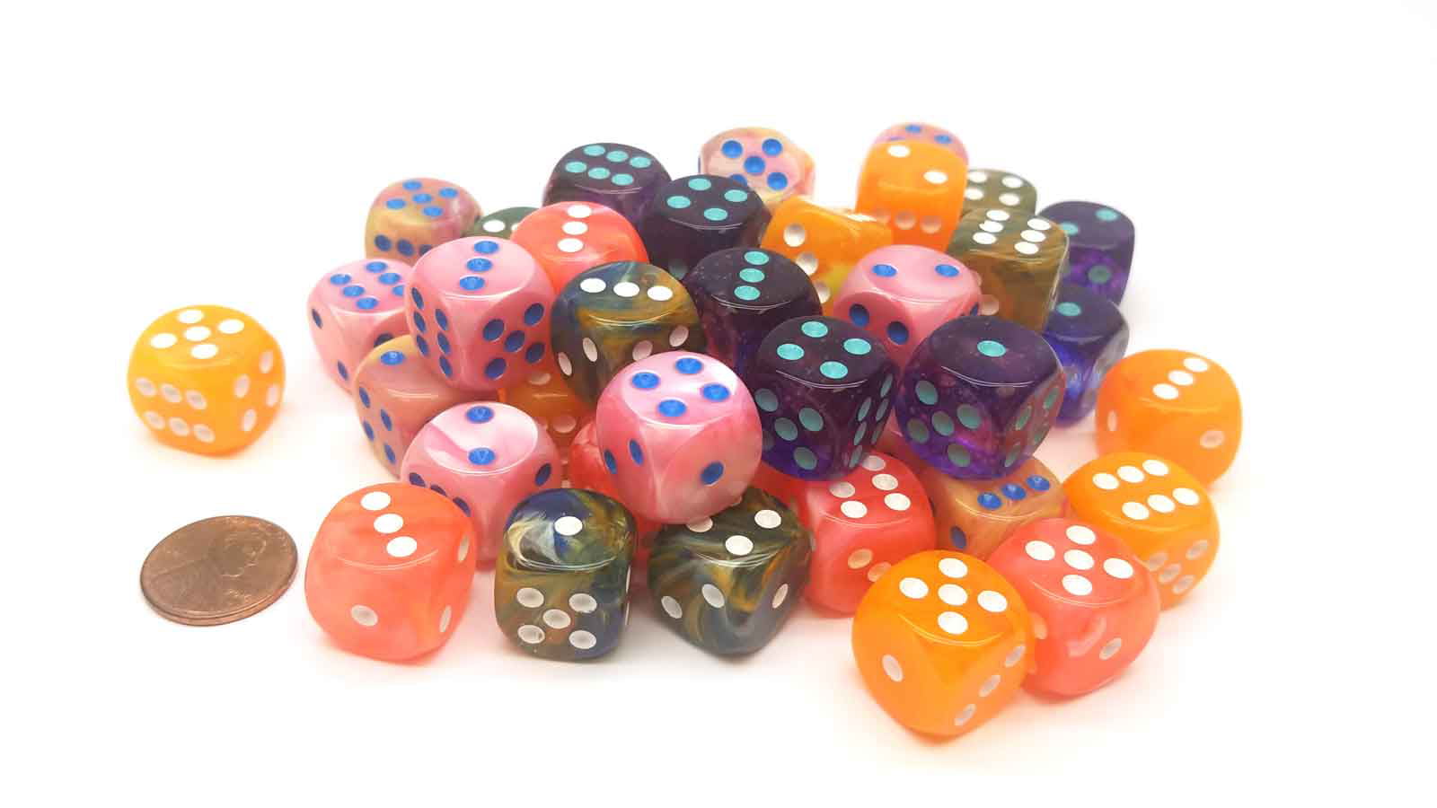 Assorted Lab Dice 150 Chessex Bag of Dice 
