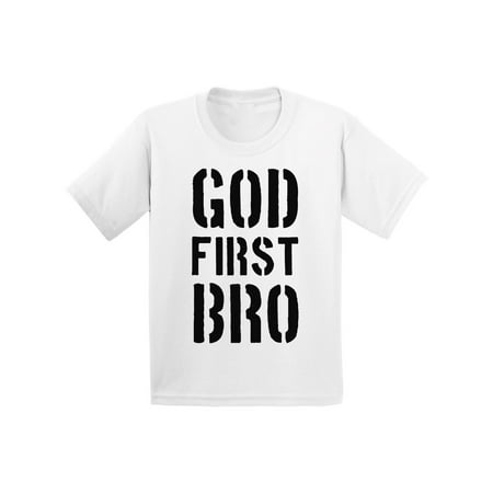 Awkward Styles - Awkward Styles God First Bro Infant Shirt Jesus Shirt ...