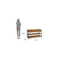 thumbnail image 4 of Homestyles Modern Craftsman Wood Media Console in Brown, 4 of 4