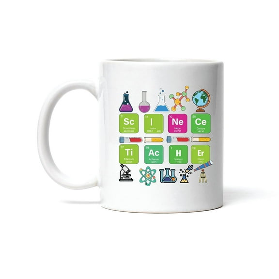 Science Chemistry Teacher Appreciation Gifts for Teachers 11oz 15oz White Coffee Mug