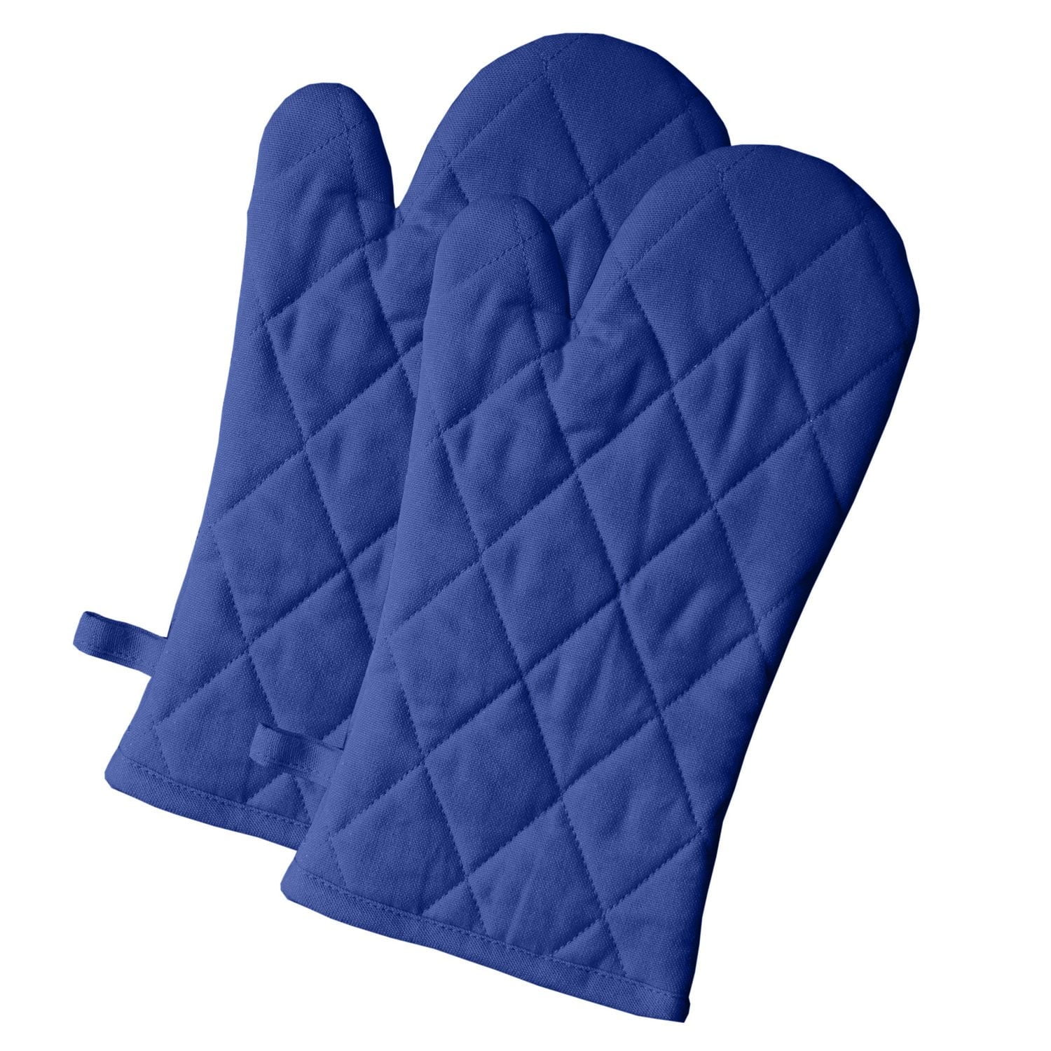 Fabstyles Solo Waffle Cotton Oven Mitt & Pot Holder Set of 4