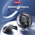 thumbnail image 4 of MINISO X15 PRO OWS Auriculares Bluetooth 5.4 Control de Botones Cancelación de Ruido Auriculares Colgantes con Micrófono, 4 of 6
