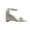 Silver, variant on KLOE Rhinestone Wedge Heel Sandal, Gold, 6