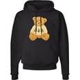 thumbnail image 2 of Inktastic Vintage Teddy Bear in Sweater with Christmas Trees Adult Hoodie Sweatshirt, 2 of 4