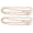 Blanc, variante sur CTIRCHIU 2 Pcs Sangle de Chaîne Plate de Remplacement Rétro Mode DIY Accessoires de Chaîne en Métal avec Boucles Chaîne Tressée en Cuir PU (Rose)