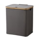 thumbnail image 3 of Cesta para ropa sucia Cesta de almacenamiento para el hogar Cesta de lavandería plegable, 3 of 3