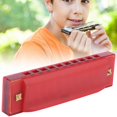 thumbnail image 1 of Harmonica, 10 Hole Harmonica Portable Translucent Harmonica Musical Instrument with Storage Box Kids Musical Instrument Toy for Beginners Professional Students, 1 of 7
