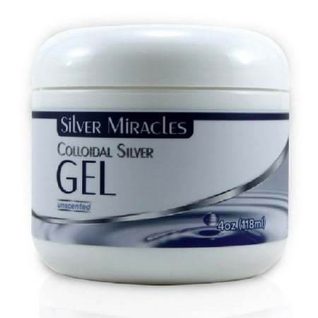 Colloidal Silver Gel - 4oz (Best Colloidal Silver Supplements)