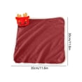 thumbnail image 4 of Sentmoon Bath Towels Bath Towels Thickened Hand Towel Hangable Kitchen Cloth Cartoons Cute Hand Towel for Children Thickened and Hangable Towel for BBQ and Camping, 4 of 7