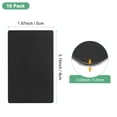 thumbnail image 3 of Uxcell 10-Pack Placa Metálica de Montaje Grabada con Láser de Aluminio Anodizado 3x2x0.02 Pulgadas para Impresión Láser DIY [Negro], 3 of 6