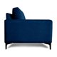 thumbnail image 2 of Sofá de 2 plazas con Tapizado Color Azul Noche. Estructura de Madera Sólida y Patas de Acero, 2 of 4