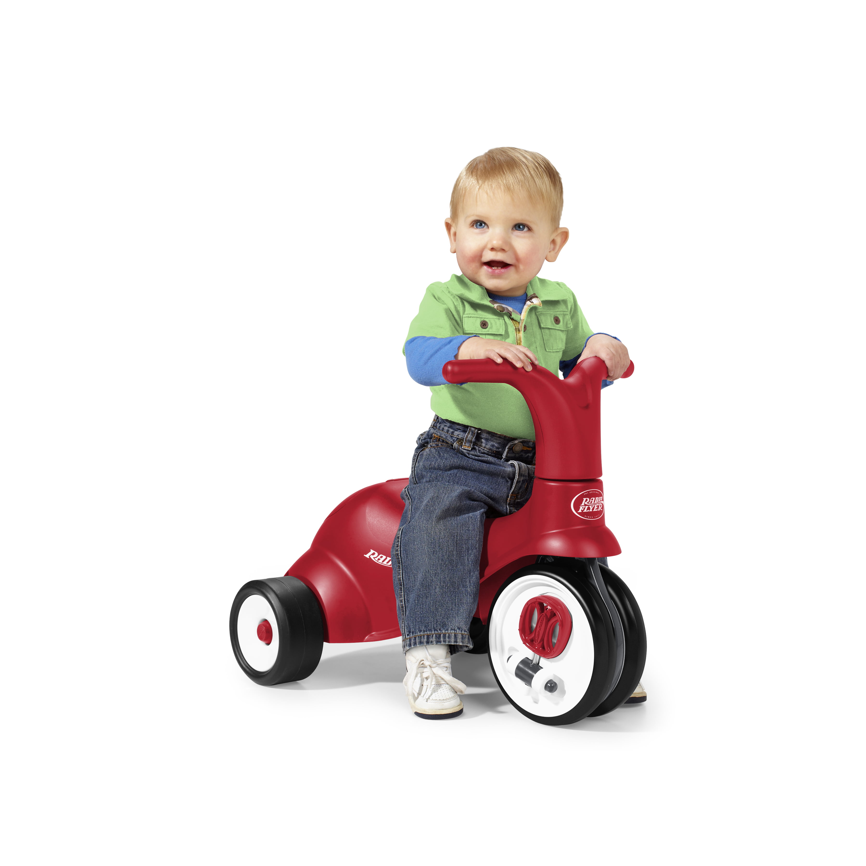 Radio Flyer, Scoot 2 Pedal, 2-in-1 Ride-on and Tricycle, Red - 2