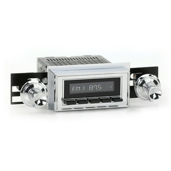 RetroRadio Compatible with 1958 Chevrolet Delray Features Include Bluetooth, AUX, AM/FM LACB-M1-108-09-79C5