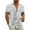 White, variant on FBMDBB Button Down Shirts for Men Hawaii Shirts Short Sleeve Regular Fit Cotton Beach Shirts Printed Palmshadow Clothing