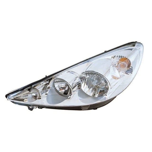 Faro 207 2009 A 2011 Peugeot Izq Eléctrico C/Motor P/Halog DEPO