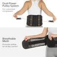 Back Brace for Lower Back Pain Lumbar Corset Back Support Belt for